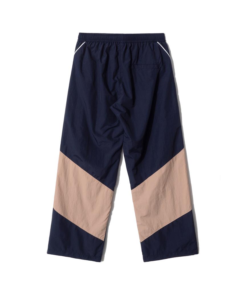 QT8 GARMENTS Lb Track Pants (Navy/Beige)