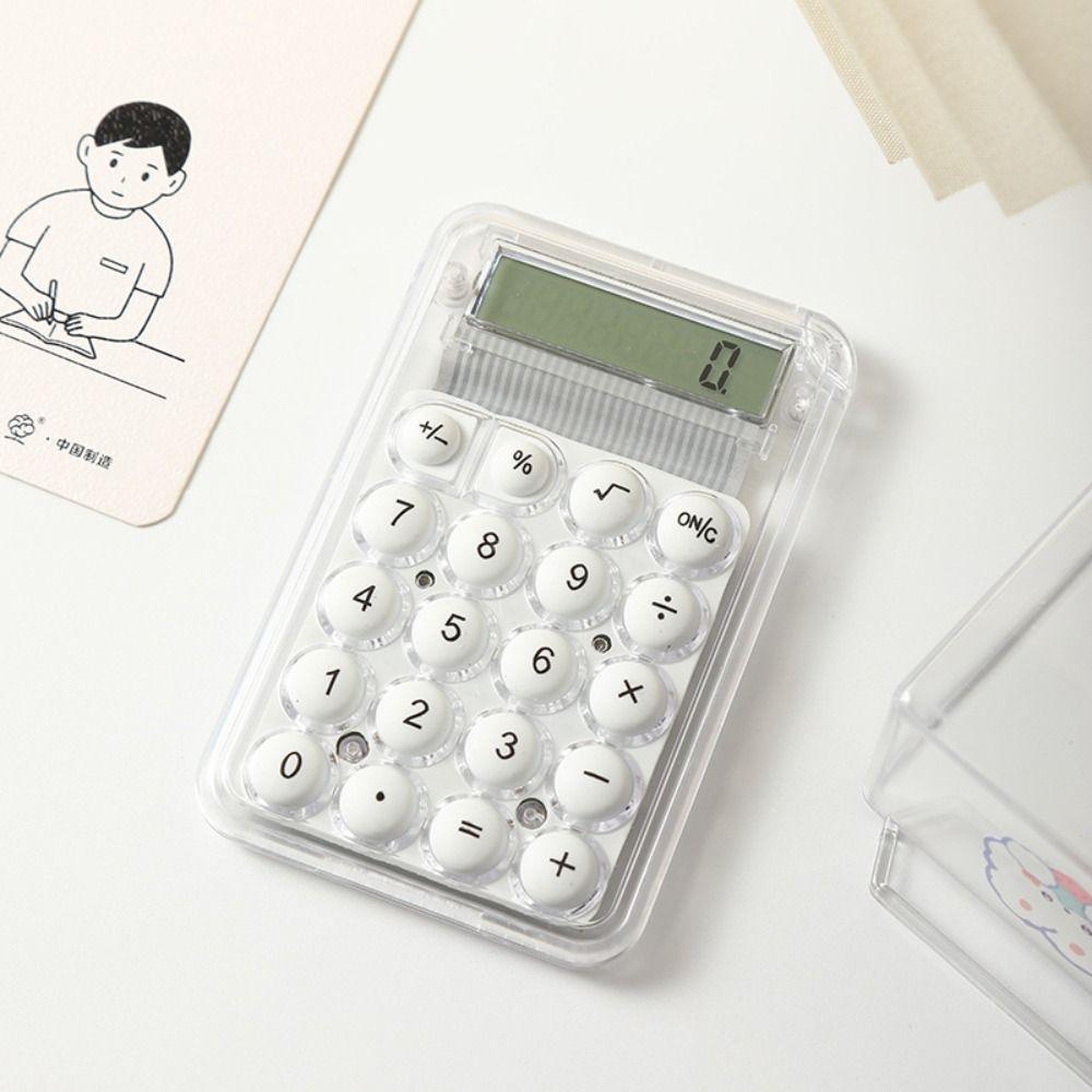 Kalkulator ABS Artykuły piśmiennicze Kalkulator elektroniczny Wysokiej jakości kalkulator w kolorze cukierkowym