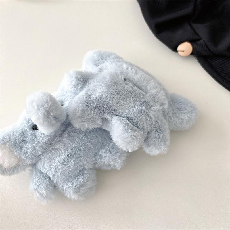 Plush Baby Elephant for AirPods Pro2 Apple Bluetooth Wireless 1/2/3 Generation Earphone Cover Cute Cartoon Woman