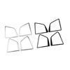 For Ford Focus 4 MK4 2019 - 2023 Door Speaker Frame Cover Audio Sound Circle Panel Sticker Stainless Steel Trim Accessories