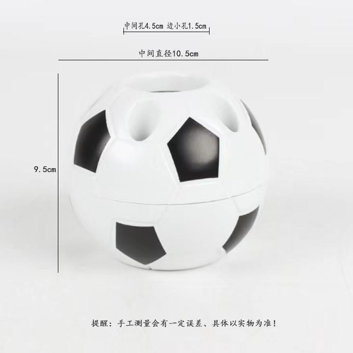 Plastic Pen Holder, Football Pen Holder, Multi-functional Student Pen Holder, Plastic Storage Pen Holder