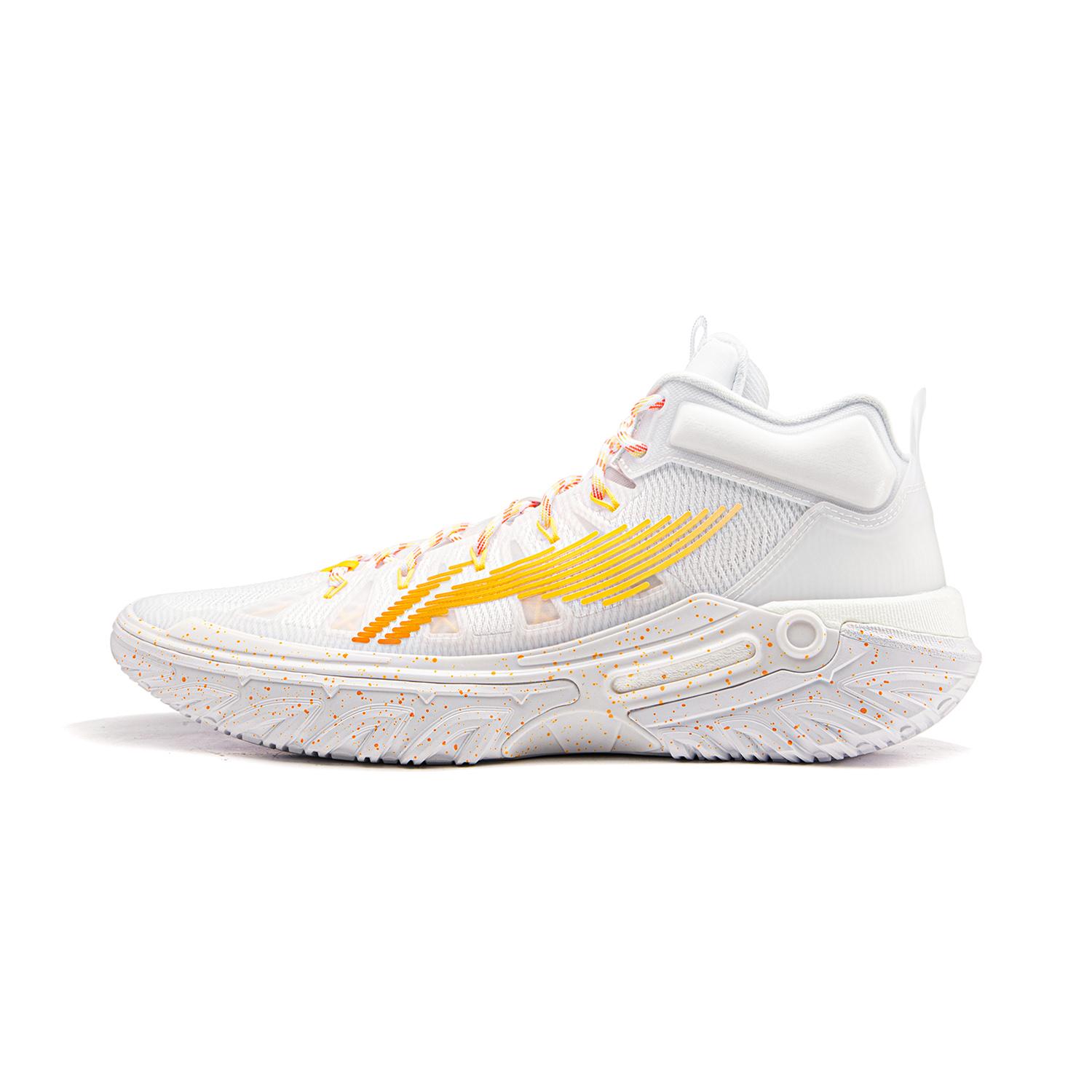 

Li Ning Jie Ao 2High Textile, TPU Cushioning Slip Resistant Abrasion Resistant Breathable Rebound Grip High top ABFU047-3 43.5