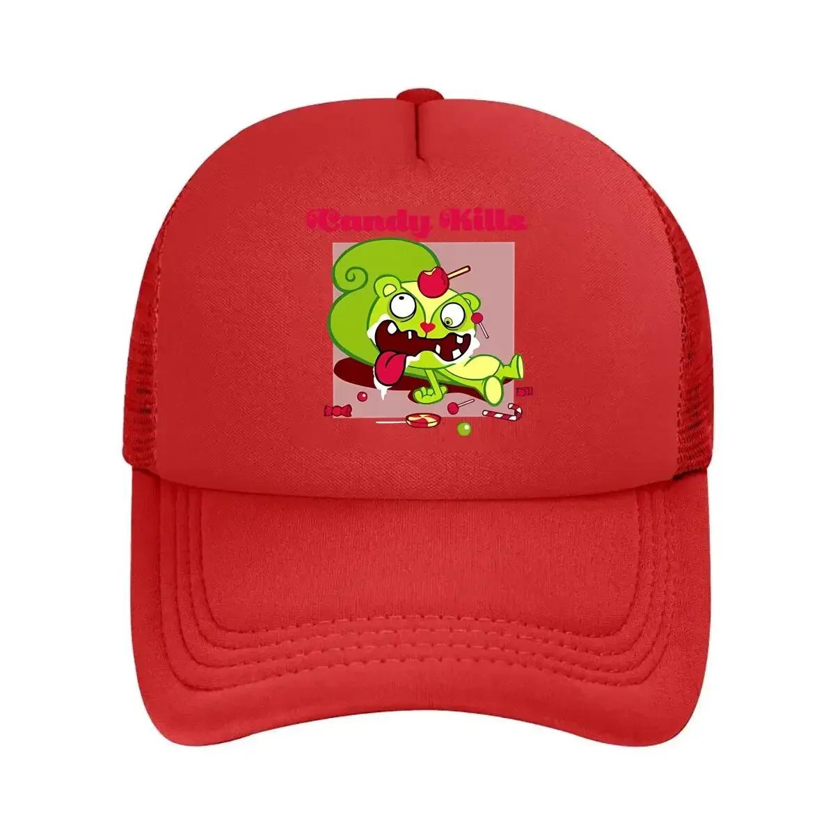 Candy Kills Edgy Inspired Sweet Themed Design Mesh Baseball Cap One Size