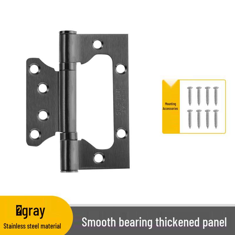 Shengbai 4-inch Stainless Steel Concealed Bearing Hinge