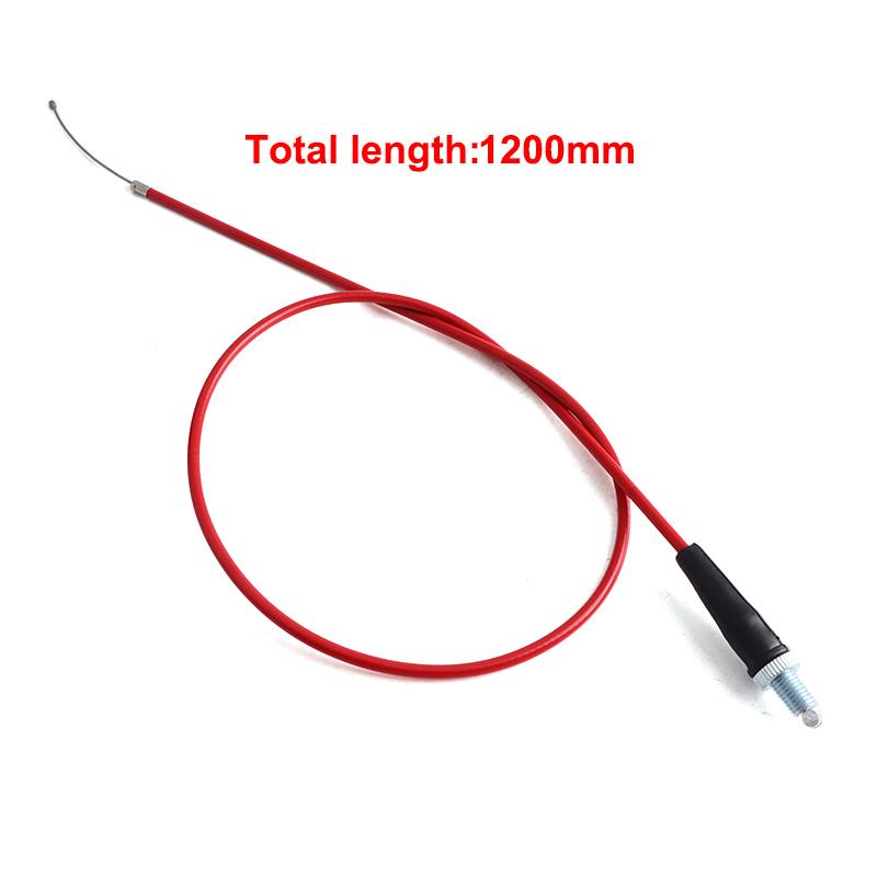 For Yamaha Kawasaki KTM Honda Suzuki Dirt Bike Universal Motorcycle Accelerator 980mm 1080mm Straight Connection Throttle Cable