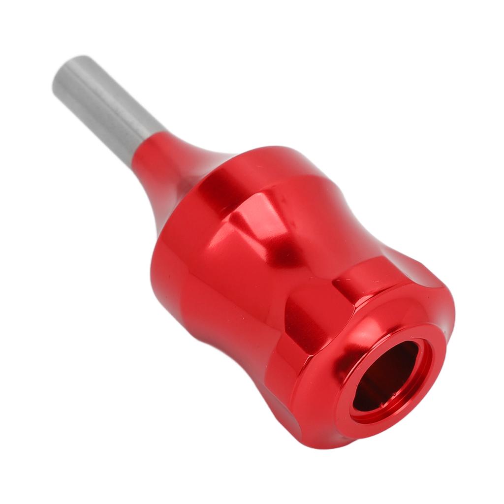 Tattoo Cartridge Grip Aluminum Alloy Lightweight Work Stable Large Friction Tattoo Supplies for Salon