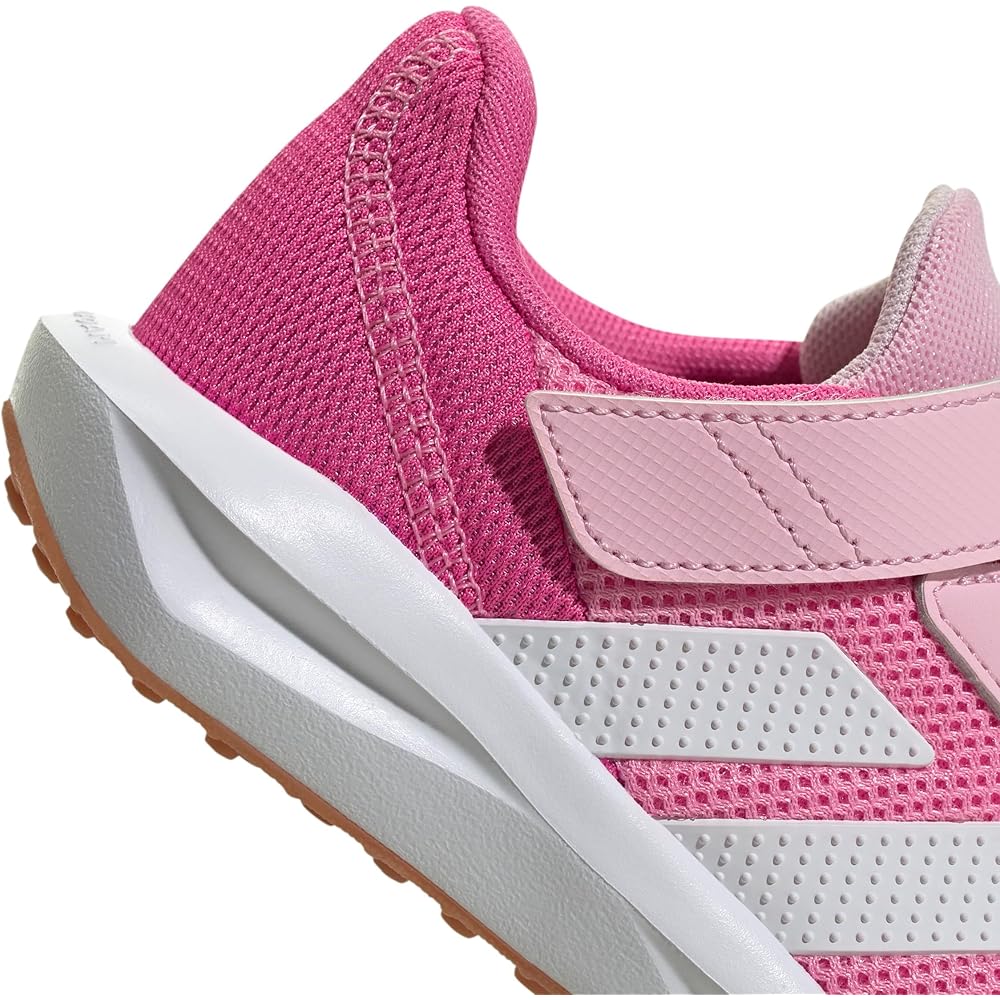 Adidas Kids Faito EL Sneakers Unisex Boys Girls 17-25.5cm Bliss Pink Footwear White Clear Pink
