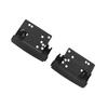 Dual DIN Radio Fascia Installation Dash Navigation Frame Fitting Kit Fit for Jeep Compass 2009