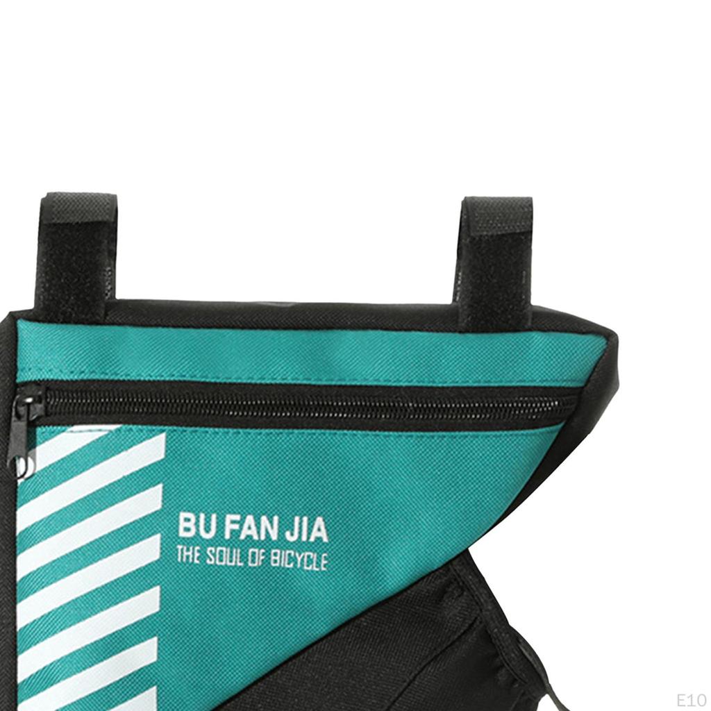 Bike Storage Bag Cycling Porable Oxford Cloth Saddle Frame Pouch Riding for Men Women Road