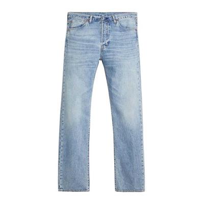 Mens 501 Original Low On Sleep Cotton Denim Straight Leg Jeans