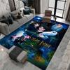 3D Printed Harry Potter Classic Fantasy Adventure Movie Theme Rug, Bedroom Living Room Play Mat