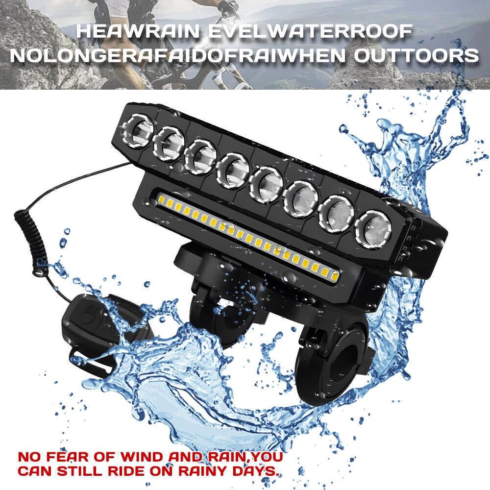 LED Bike Light Bicycle Front Headlight Waterproof Super Bright USB Rechargeable Multi-Models Cycling Lamp Tool Accessories