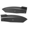 2 Pcs Rear Bumper Lip Spoiler Aerodynamic Lightweight Lower Chin Diffuser Splitter for X4 G02 M‑Sport 2018 To 2021