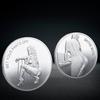 Moneta Ragazza Sexy, Moneta Portafortuna, Moneta Commemorativa in Argento Dorato di Bellezza, Moneta Sexy, Artigianato Divertente con Monete, Regalo di Natale, Pensierini per la Befana