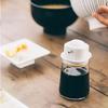 HARIO Soy sauce holder, one push type, practical capacity: 80ml, pale gray, SYO-100-PGR