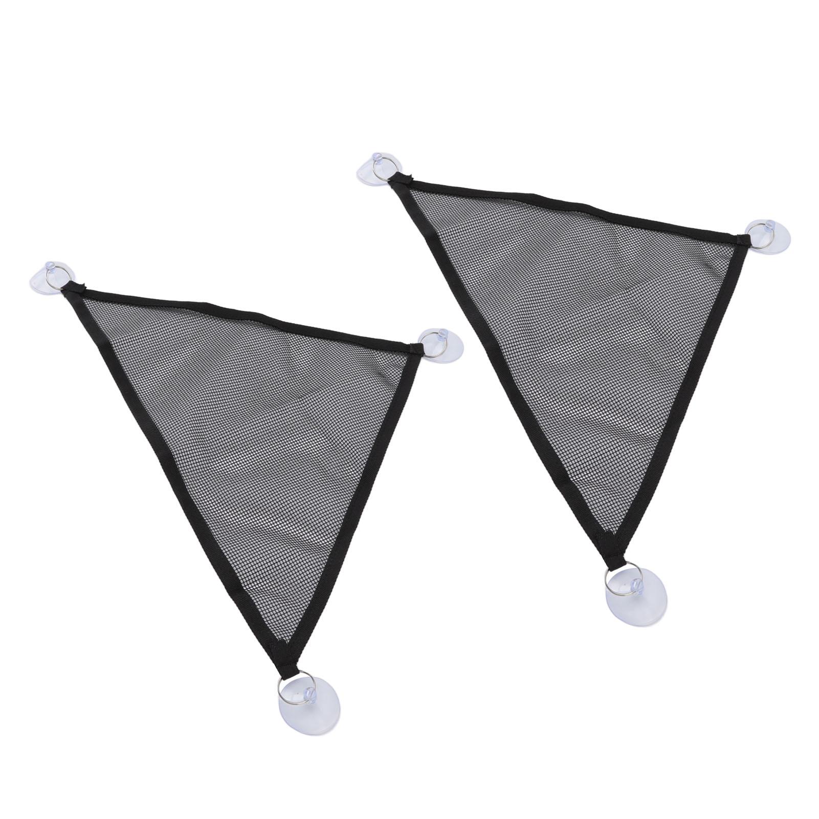 Reptile Hammock Cool Breathable Lounger Ladder Reptile Swing Bed with Suction Cups for Bearded Dragon Lizard Summer 29x28x28cm (2pcs)