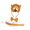 Halloween Kids Animal Costume Set Cosplay Party Accessories Hair Hoop Ears Headband