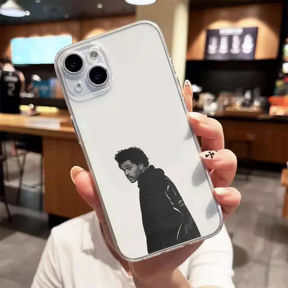 

The Weeknd New Luxury Transparent phone case for iPhone 17 16 15 Pro Max 14 13 12 11 iPhone 14 Pro Max