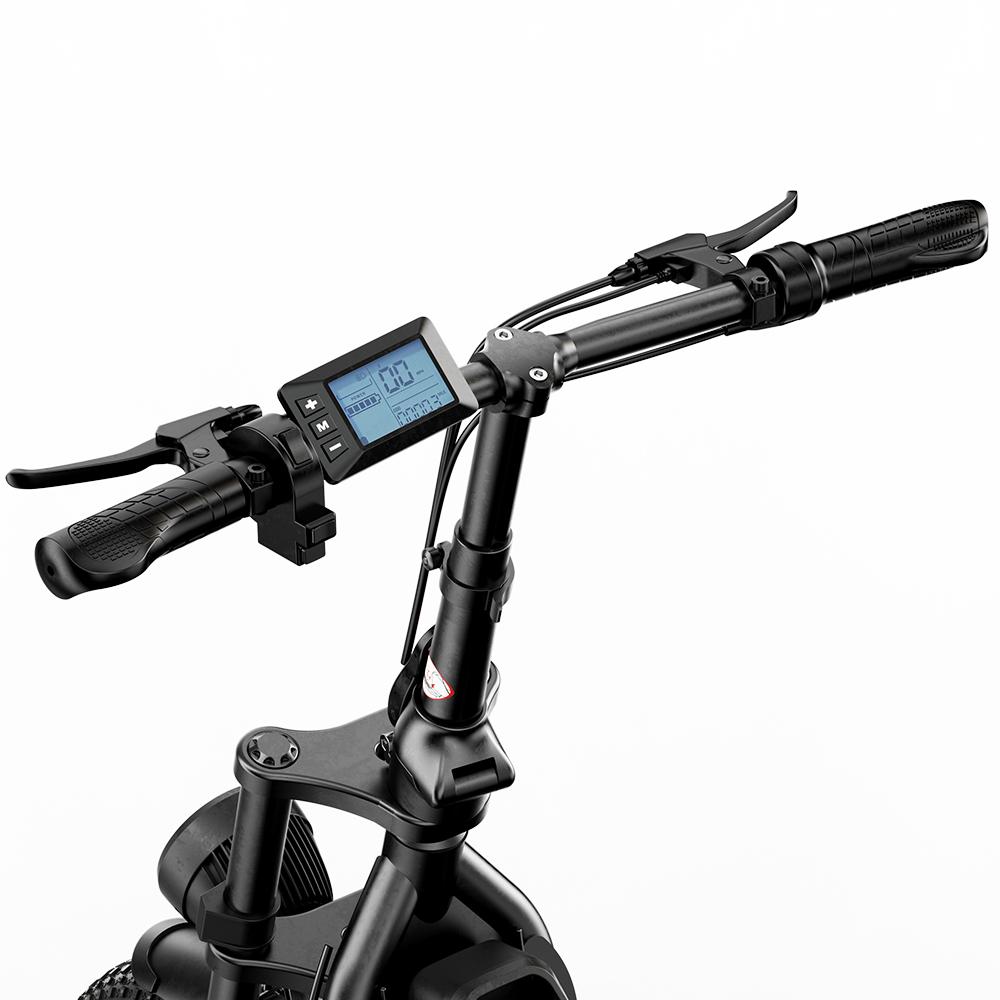 iScooter F7 1000W Motor Elektroroller 48V10.4Ah Akku 16 Zoll aufblasbare Schneereifen City Pendler E-Scooter Mit Gepäckträger