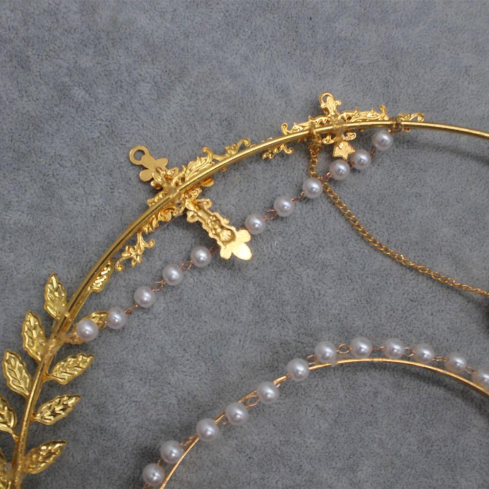 Handmade Vintage Gothic Lolita Tiara Sun Goddess Headwear Wedding Headpiece DIY Crown Material Kits