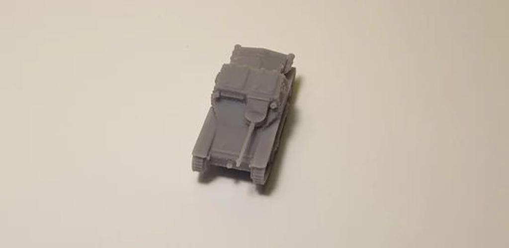 Mussini WW2 Italy Carlo Veloce 20mm Zoroturn rifle mounted type Resin kit 1/100 L3/35 anti-tank (4 pieces) MM100-002 (tank)