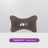 Keychain Leather Car Seat Headrest Memory Foam Comfort Neck Pillow Auto Interiors For Volkswagen VW T5 ID3 Tiguan GTI RLine Golf RB6