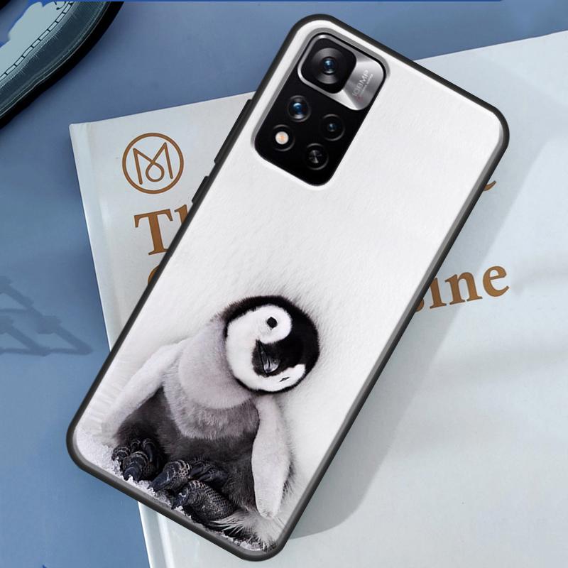 Penguin Case For Redmi 10 10A 10C 9 9A 9T 9C 12C For Redmi Note 12 11 Pro 10 Pro 8 9 Pro 10S 11S Cover