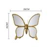 3D Relief Resin Dragonfly Wall Hanging Decor Vintage Butterfly Pendant Art Bedroom Living Room Bohemian Home Background Craft
