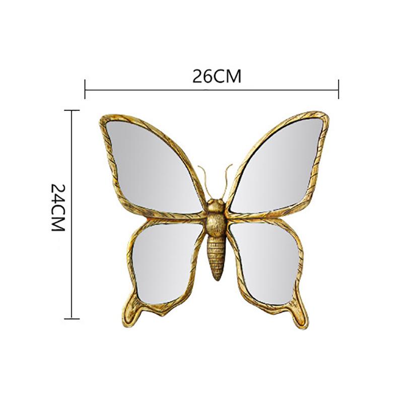 3D Relief Resin Dragonfly Wall Hanging Decor Vintage Butterfly Pendant Art Bedroom Living Room Bohemian Home Background Craft
