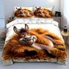 Comfy Donkey Hay Relaxation Set Exquisite Three-Piece Bedding Set Gift For Kids And Adults