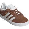 adidas Gazelle C Usate Marrone Sneakers Bambino Bianco Nuvolato Oro Metallico IF9807