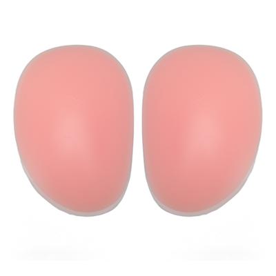 1 Paar Silikon Po-Pads Dünne Kanten Herausnehmbare Polsterung Po-Einlagen für Frauen Rosa