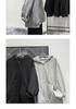 Men's Spring/Autumn Hooded Cardigan Sweatshirt - Casual Loose Fit American Style Sportswear.
