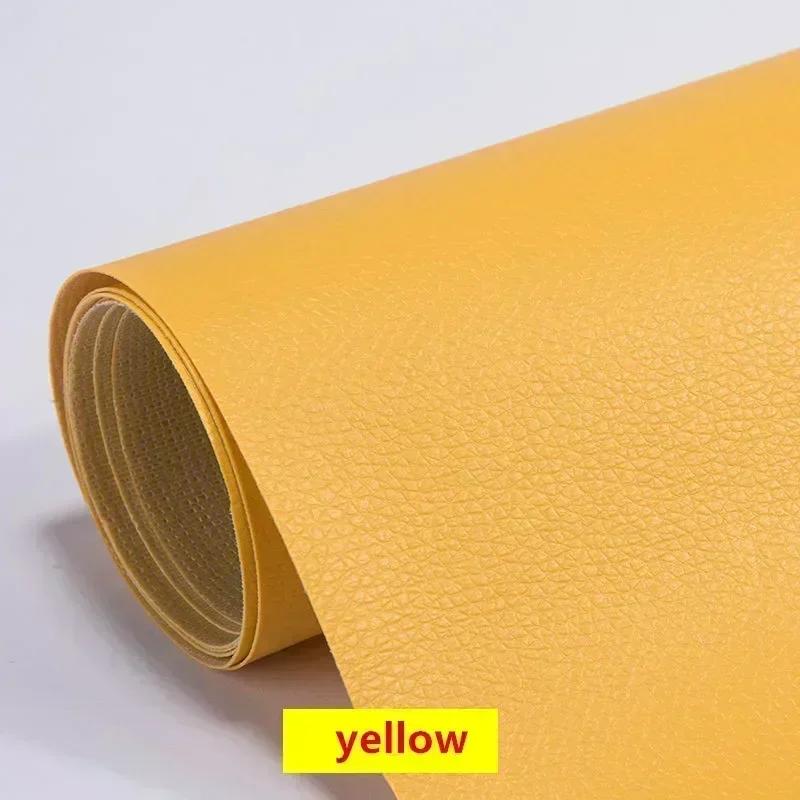 Self Adhesive Leather Repair Patches, 19/39/78/98x53 Inch Large Size Leather Fabric for Furniture, Car Seat, Couch, Sofa, Chair