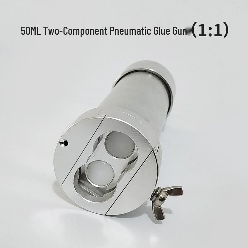 Fully Automatic Pneumatic Epoxy Resin Dispenser with Double-Component Glue Gun