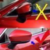 For Mazda 3 Axela 2017 2018 2019 Rearview Mirror Cover Cap Housing Lid Door Wing Side Mirror Shell Grey Blue Red White Painted ugsbf99
