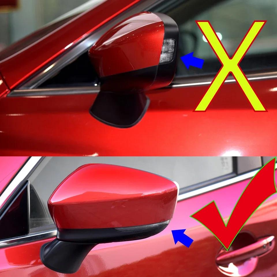 For Mazda 3 Axela 2017 2018 2019 Rearview Mirror Cover Cap Housing Lid Door Wing Side Mirror Shell Grey Blue Red White Painted ugsbf99