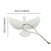Love And Joy Pigeon Ornaments Lifelike Friendship Pigeon Decorative Pendant Seasonal Decor For Thanksgiving Christmas