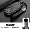 Fit For Huawei Aito M5 M7 M8 M9 - Genuine Genuine Leather Auto Smart Key Fob Cover Case Keyless Protector Housing Mount Key Ring Keyring