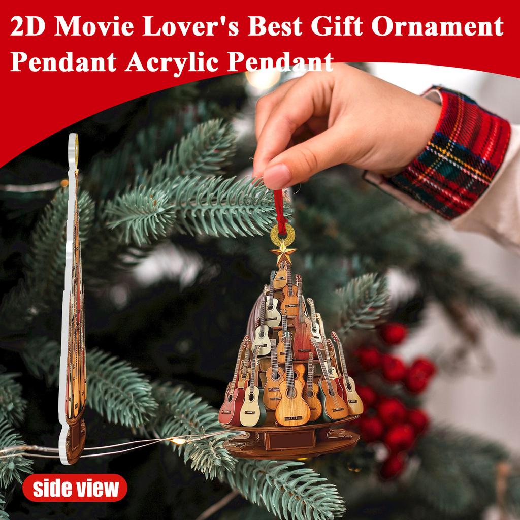 2D Movie Lover's Best Gift Ornament Pendant Acrylic Pendant