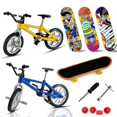 Finger Bike Skateboard Toy Set