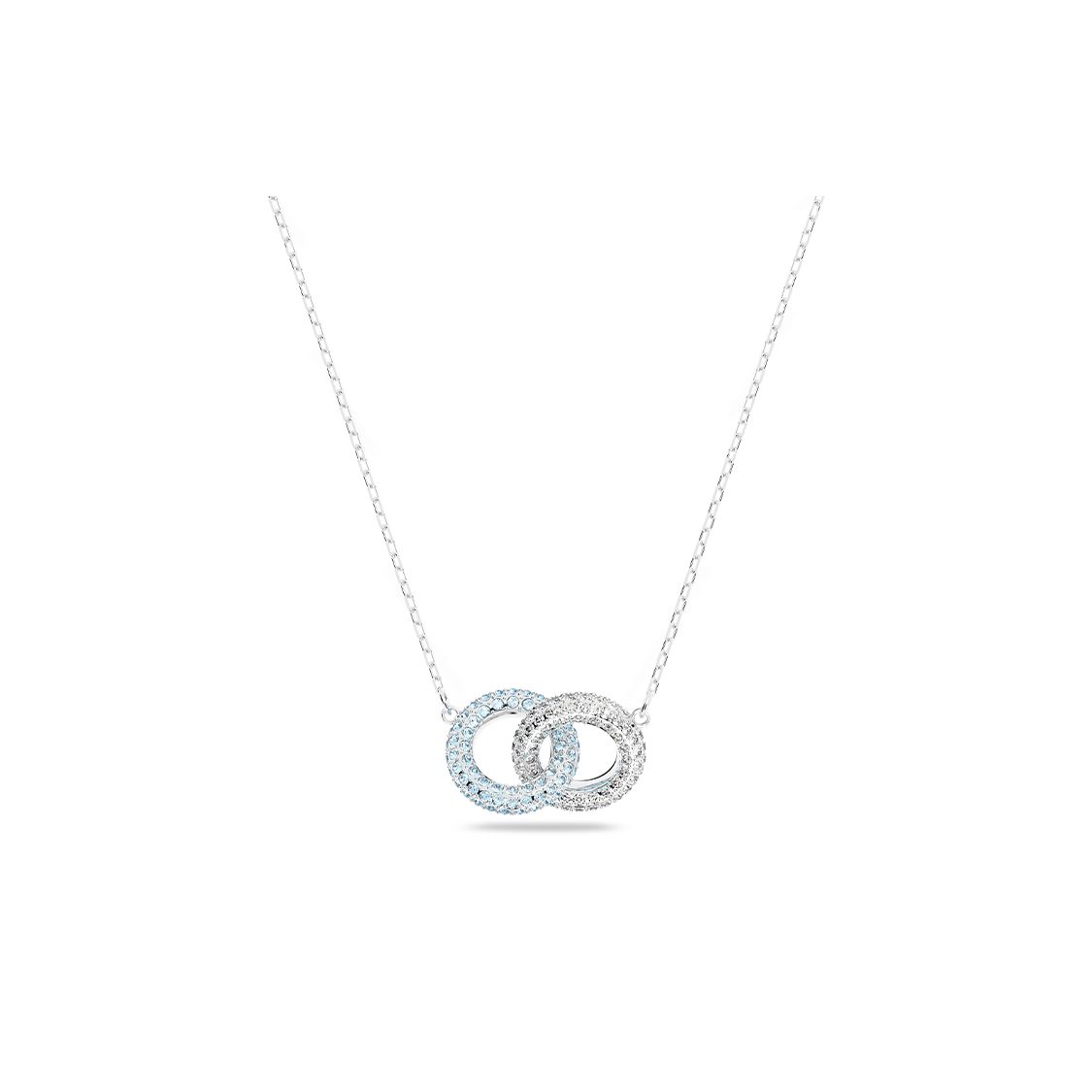 Swarovski Dextera Stone Necklace Women necklace Blue 5642883 Box (Random Color)