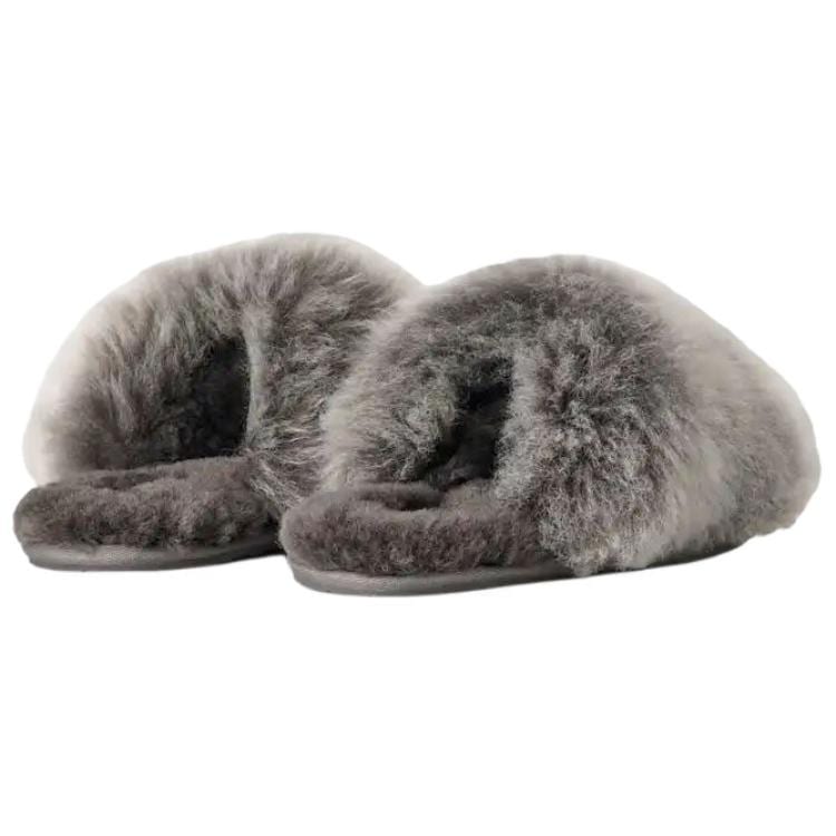 UGG Scuffette Chalet Sheepskin, Versatile Vintage, Fleece Lined, Mules Rubber Sole Abrasion Resistant 1173591-CHRC