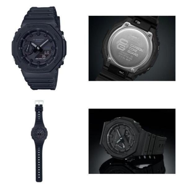 Used CASIO Casio G-SHOCK G-Shock GA-2100-1A1 Men's Watch Matte Black Black Parallel Import Product
