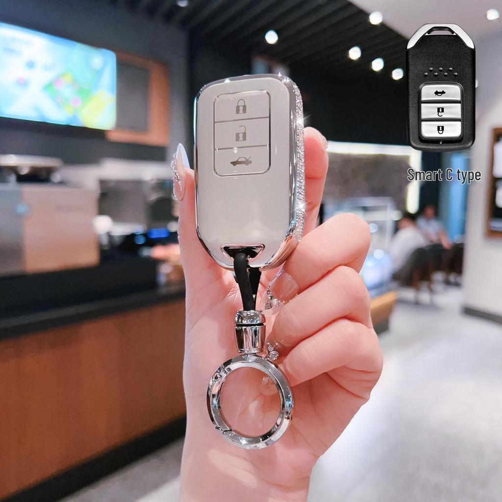 Universelle Schlüsselabdeckung für Honda CRV, Haoying, URV, Accord und Civic - Geeignet für Männer und Frauen