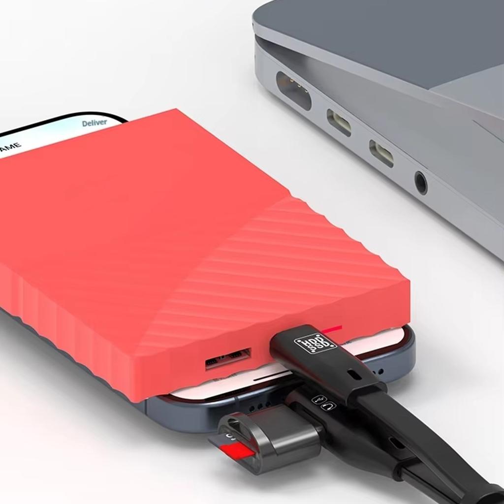 3.1 Gen2 OTG Dual Type-C Cable 1000MB/S Data Transfer TF Card Reader Multi-Function Adapter Cable