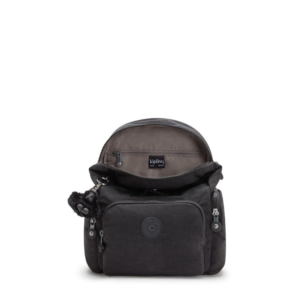 Kipling City Zip Mini, Black Noir, KI6046P39, 9L