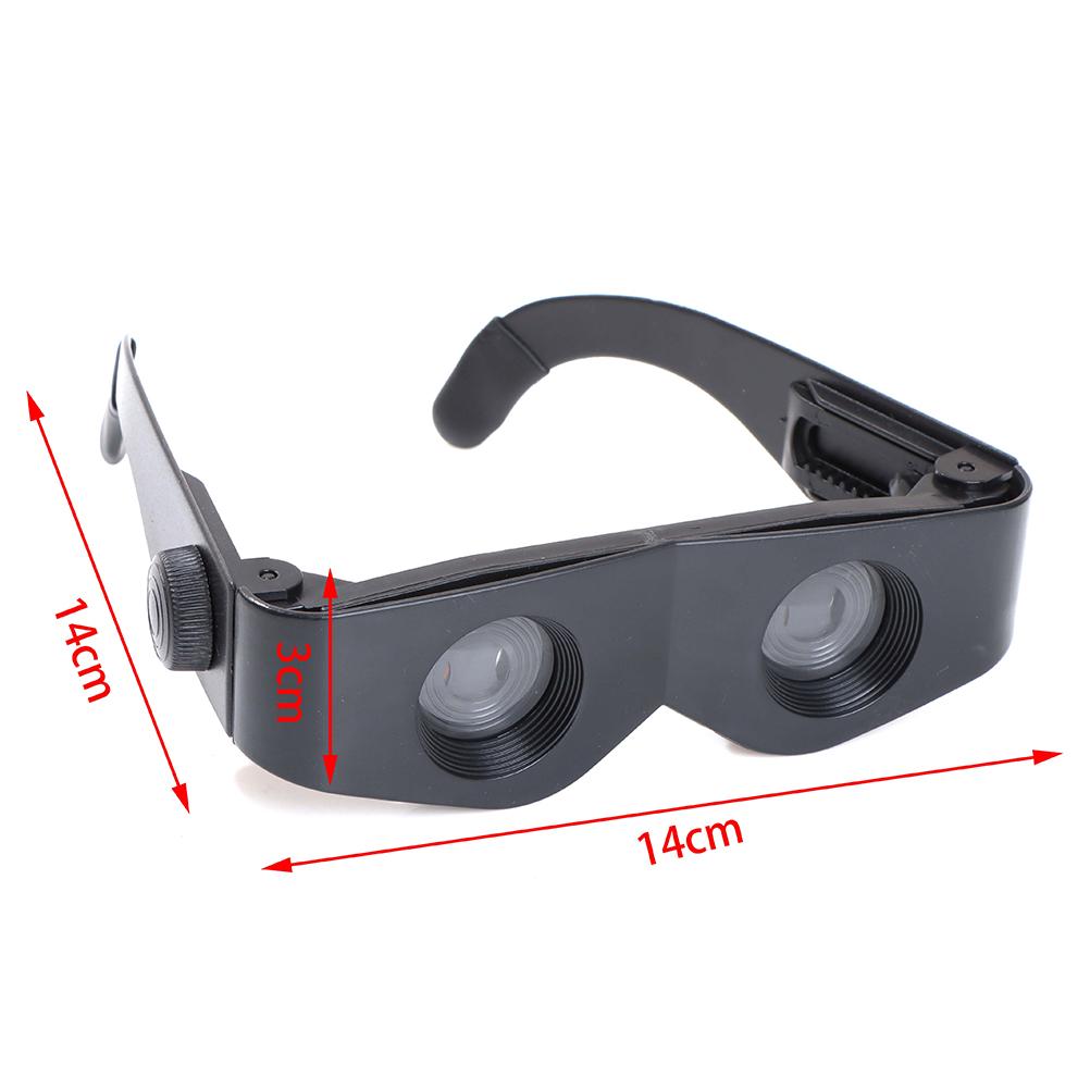 1Pcs Fishing Glasses 3X28 Anti-Glare Increase Clarity Magnifier Glasses Style Outdoor Fishing Optics Binoculars Telescope Newest A1