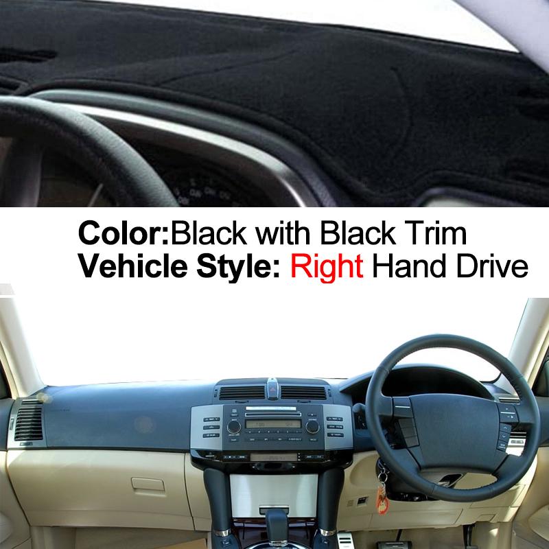 

Car Dashboard Cover Dash Mat Carpet Cape For Toyota MARK X 2004 - 2009 Reiz 2005 - 2009 Auto Sun Shade Anti-Sun UV Anti-dirty