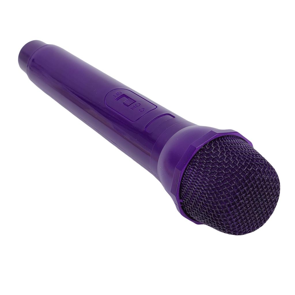Microphone Cosplay Prop Lightweight Portable 1:1 Scale Speech Practice Fake Mic for Photo Taking